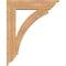 Ekena Millwork Thorton Traditional Smooth Bracket w/ Offset Brace, Western Red Cedar, 7 1/2"W x 32"D x 40"H BKT0806X32X40THR01SWR - alternate 3